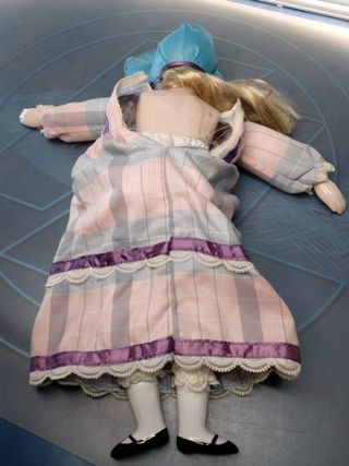 Bambola di porcellana 41 cm.