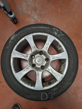 2 Llantas 16 +2 cubiertas Bridgestone