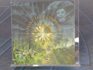 La Estrella Compostelana. Pulsera o collar de cuero y metal.