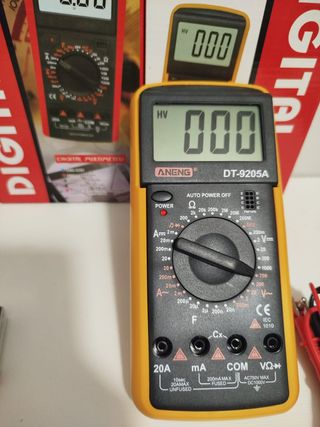 Multímetro Digital Aneng DT9205A