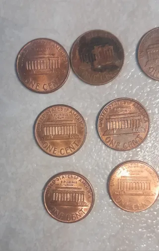 Lote 10 Monete Americane Lincoln