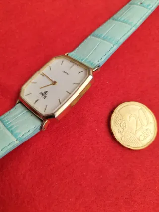 Orologio Pulsar Vintage Rettangolare oro