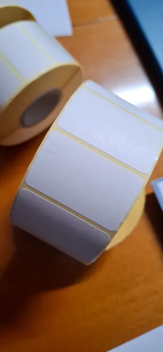 20 Rotoli 2000 Etichette Termiche 3x5 cm