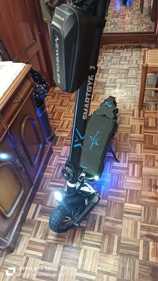 Patinete Eléctrico SmartGyro Como Nuevo  800 negcb