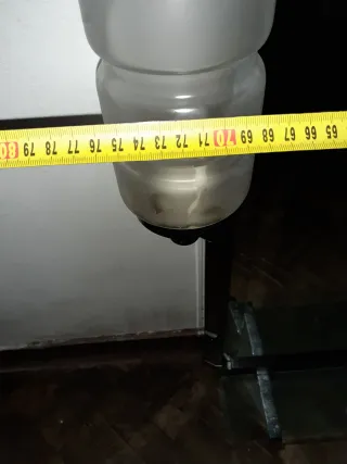 espejo antiguo con dos apliques de luz  ver fotos