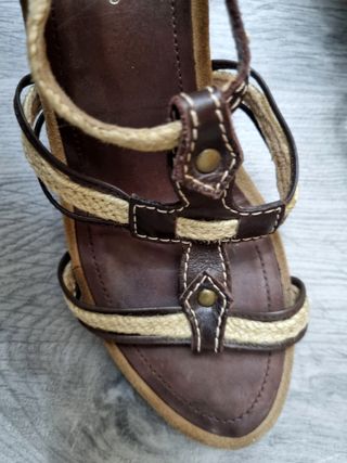 Sandalias Vintage 37 en Piel Genuina - Aerosoles