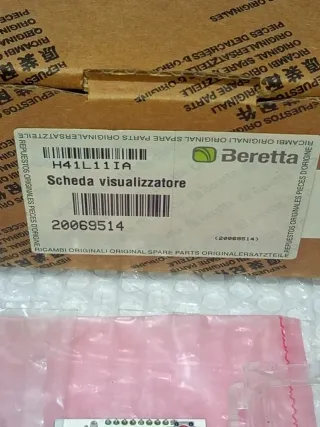 Carta visualizzazione per caldaia Beretta H41L11IA 20069514