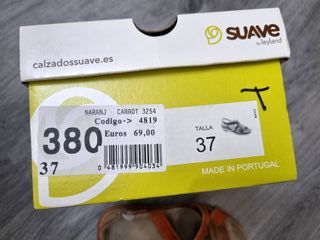 Sandalias de Piel Genuina 37 - Suave-Spain