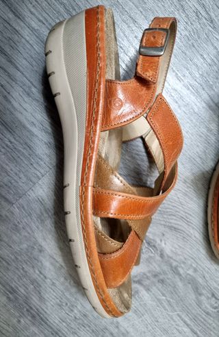Sandalias de Piel Genuina 37 - Suave-Spain