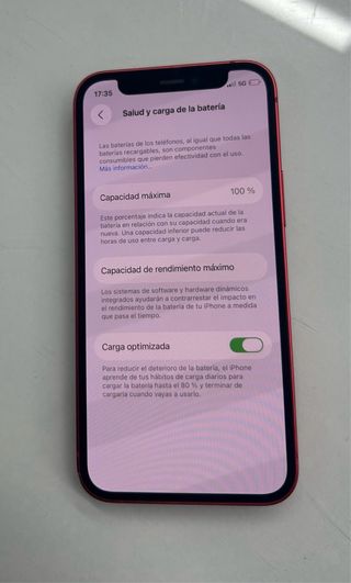 iPhone 12 mini Rosso