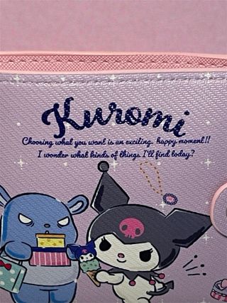 Cartera Kuromi Sanrio Nueva