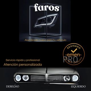 ANTINIEBLA DELANTERO IZQUIERDO Y DERECHO H8 CON LUZ POSICION MINI (2007-2009)