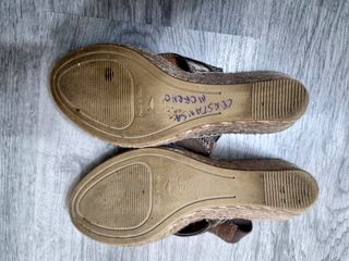 Sandalias de Cuña de Esparto 37 - Made in Spain