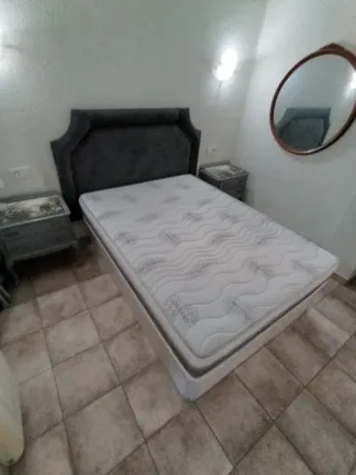 Colchones, canapés,Somier,base tpz,cabezal,mesitas