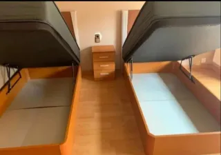 Colchones, canapés,Somier,base tpz,cabezal,mesitas