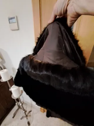 Chal de pelo mujer fiesta