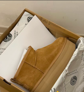 Plataforma     UGG      marrón