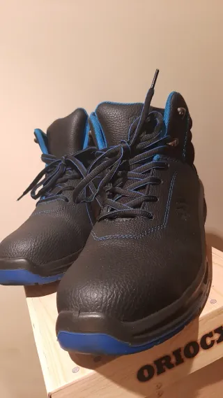 Botas de Seguridad Oriocx negras y azules