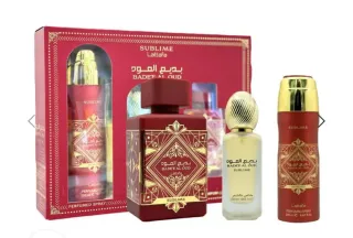 Set Lattafa Badee Al Oud Sublime