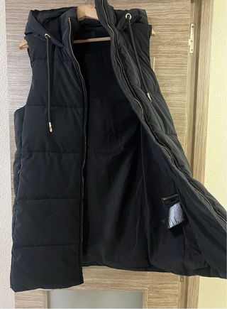 Chaleco acolchado Zara negro