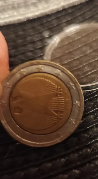 MONEDA 2 € CON ERRORES DE ACUÑACION.ALEMANIA