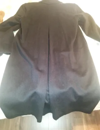 Chaquetón largo hombre negro. Azul marino