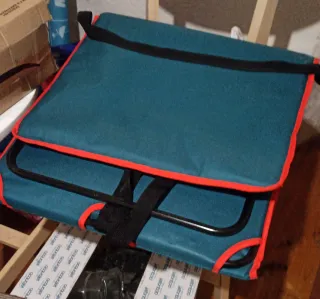 Esterilla Playa Plegable Decathlon Azul/Roja