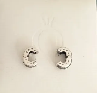 Charms Separadores Clips Corazones y Logo