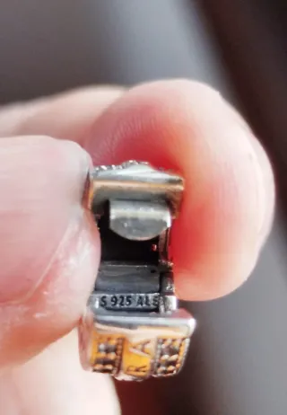 Charms Separadores Clips Corazones y Logo