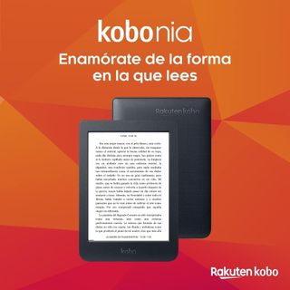 Kobo Nia eReader 6-inch, schermo touch antiriflesso, luminosità stabile, WiFi, 8 GB, tecnologia Carta E Ink, nero