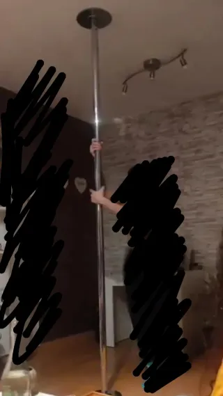 Barra de baile giratoria para pole dance