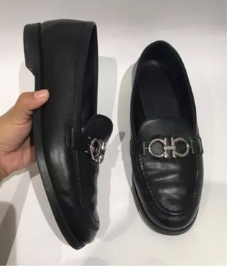 Mocasines Salvatore Ferragamo Negro Talla 9D EUR40