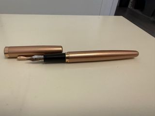 2 Penne stilografiche color rame