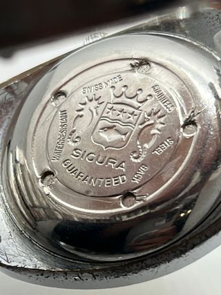 Reloj Sicura Automático Vintage 1970