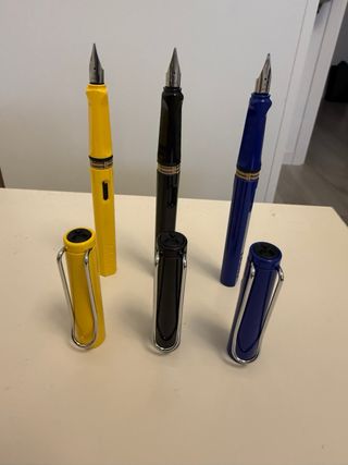 Set 3 Penne Stilografiche Lamy