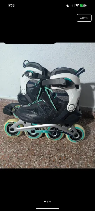 Patines en línea talla 36