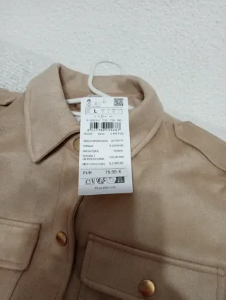 Chaqueta Milano Beige Talla L