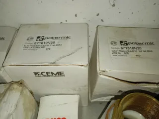 Lote Fontanería: Electroválvulas Potermic + CEME.