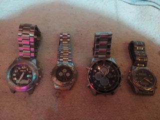 Lote de 4 Relojes
