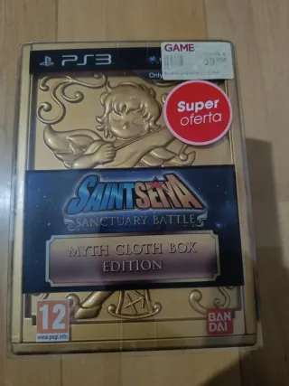 Saint Seiya Sanctuary Battle PS3 Myth Cloth Box