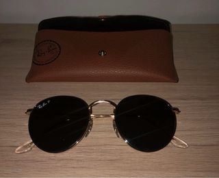 Gafas de sol Ray-Ban Redondas Doradas