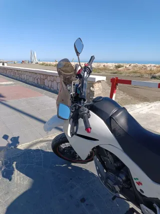 Yamaha XT 660 X Supermotard Blanca