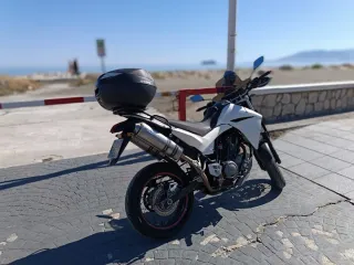 Yamaha XT 660 X Supermotard Blanca