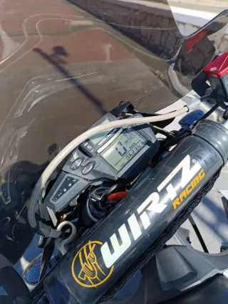 Yamaha XT 660 X Supermotard Blanca