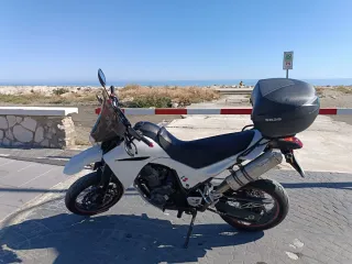 Yamaha XT 660 X Supermotard Blanca