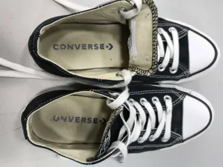 Converse negras talla 38