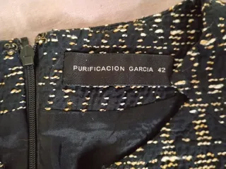 Vestido negro con cinturón