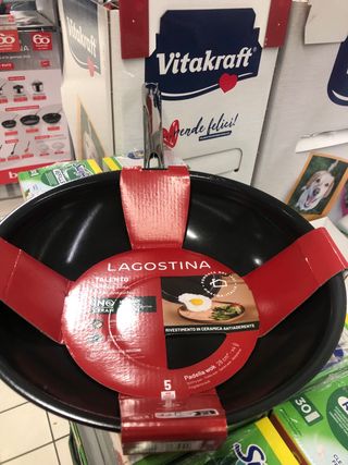 Lagostina Padella Wok 28cm Ceramica