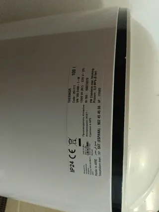 Termo eléctrico Thermor blanco