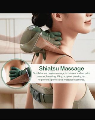 Massaggiatore schiena e collo con calore